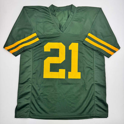 Autographed/Signed Eric Stokes Green Bay Color Rush Football Jersey JSA COA