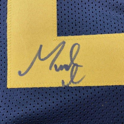 Autographed/Signed Maurkice Pouncey Pittsburgh Color Rush Black Football Jersey Beckett BAS COA