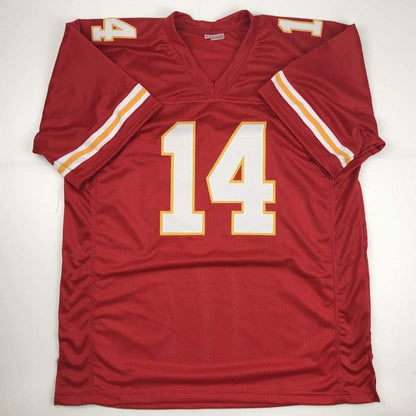 Autographed/Signed Sammy Watkins Kansas City Red Football Jersey Beckett BAS COA