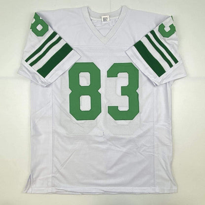 Autographed/Signed Vince Papale Philadelphia White Football Jersey JSA COA