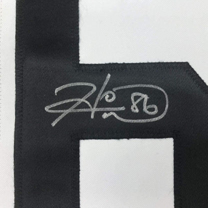 Autographed/Signed Hines Ward Pittsburgh Bumble Bee Football Jersey JSA COA