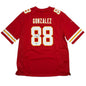 Autographed/Signed Tony Gonzalez Kansas City Chiefs Authentic Nike Red Football Jersey Beckett BAS COA