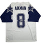Autographed/Signed Troy Aikman Dallas Cowboys White Authentic Mitchell & Ness Football Jersey Fanatics COA