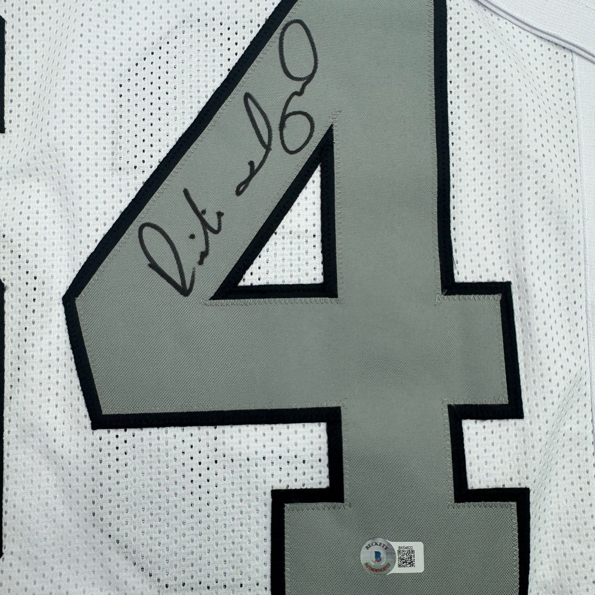 Autographed/Signed Richie Incognito Las Vegas Oakland Color Rush Football Jersey Beckett BAS COA