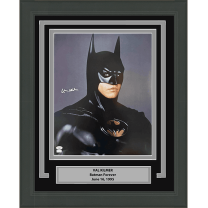 Framed Autographed/Signed Val Kilmer Batman Forever Movie 16x20 Photo JSA COA