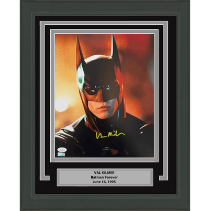 Framed Autographed/Signed Val Kilmer Batman Forever Movie 11x14 Photo JSA COA #2