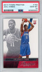 Graded 2014-15 Panini Prestige Joel Embiid #163 Rookie RC Basketball Card PSA 10 Gem Mint
