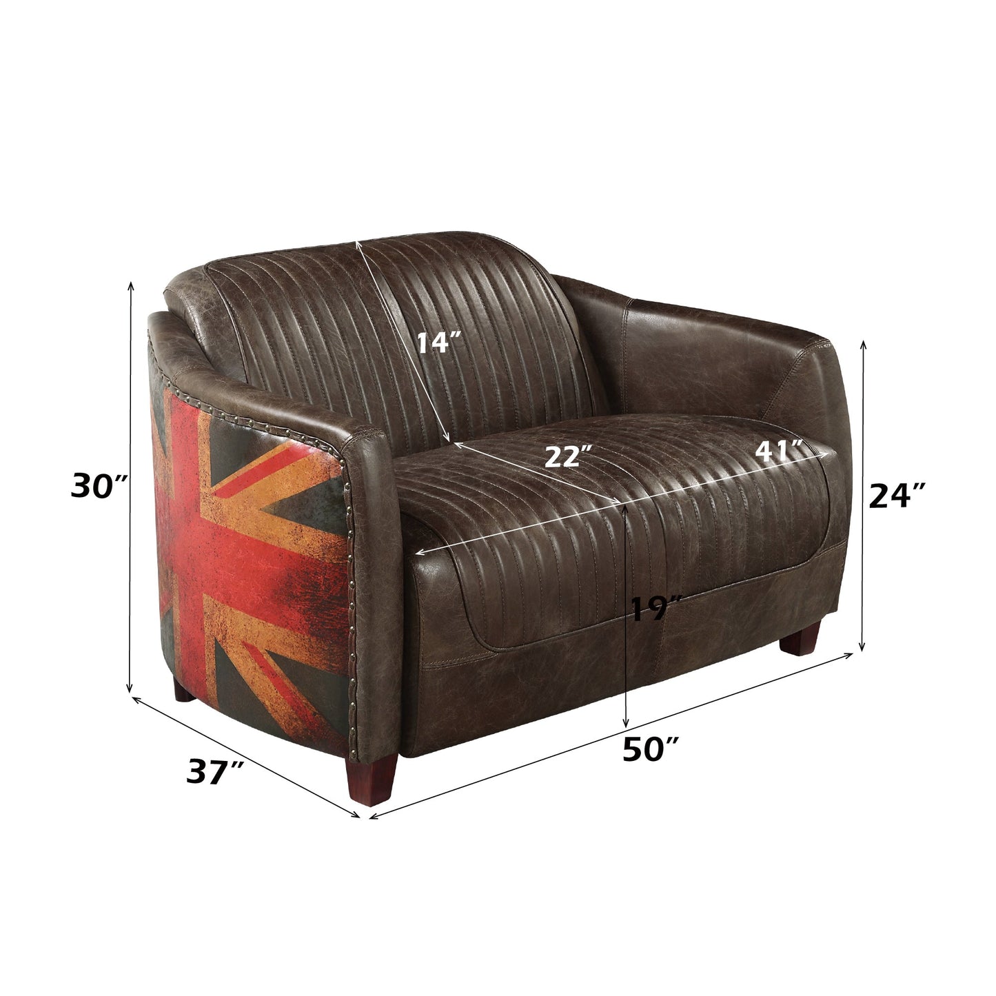 Brancaster Antique Loveseat