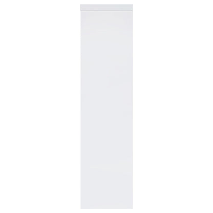 Jude 3-shelf Engineered Wood Media Tower High Gloss White