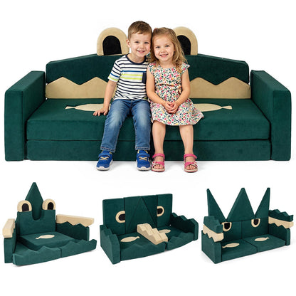 17 Pieces Modular Kids Play Couch for Inspiring Creativity