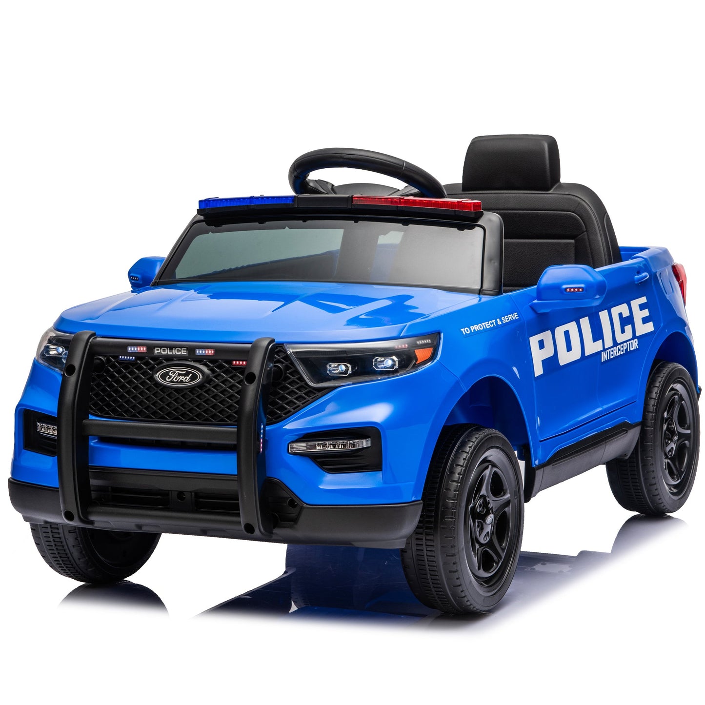 Licensed Ford Police 12V Ride-On Truck