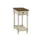 Accent End Table, 2 Tier, Storage Drawer, Traditional Stylish Design