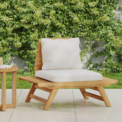 Sedona Outdoor Club Chair With Slatted Design
