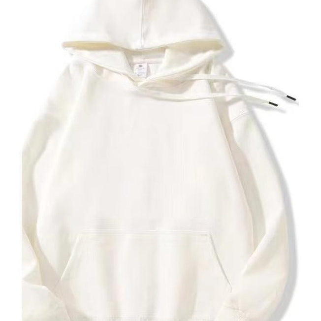 Loose-fitting Versatile Drawstring Casual Hooded Sweatshirt For Fall And Winter