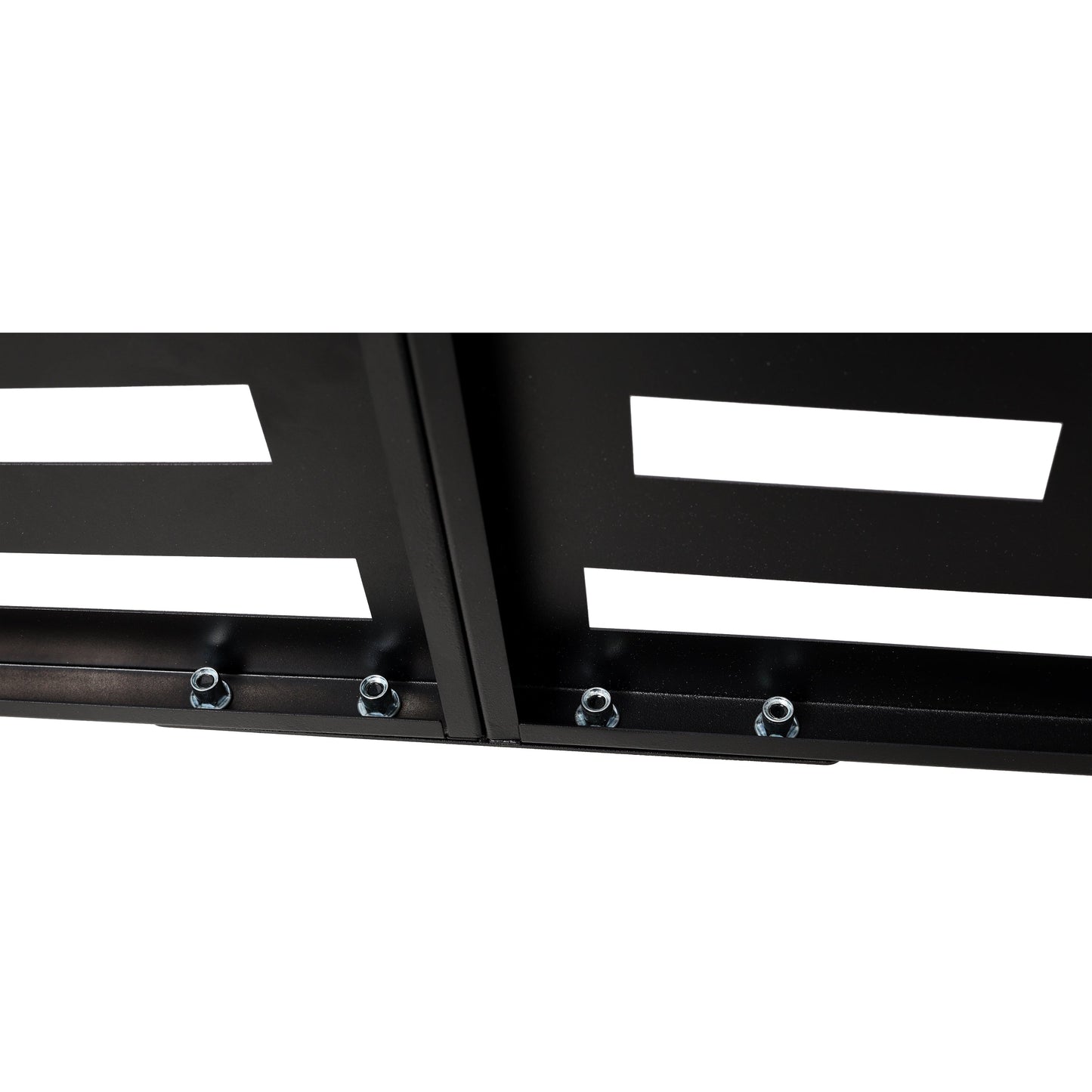 4x2 Ft Metal Air Conditioner Fence with Planter Boxes