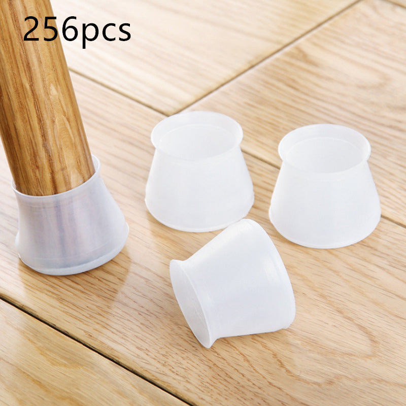 Durable Anti-Slip Silicone Table Chair Foot Mats for Floor Protection