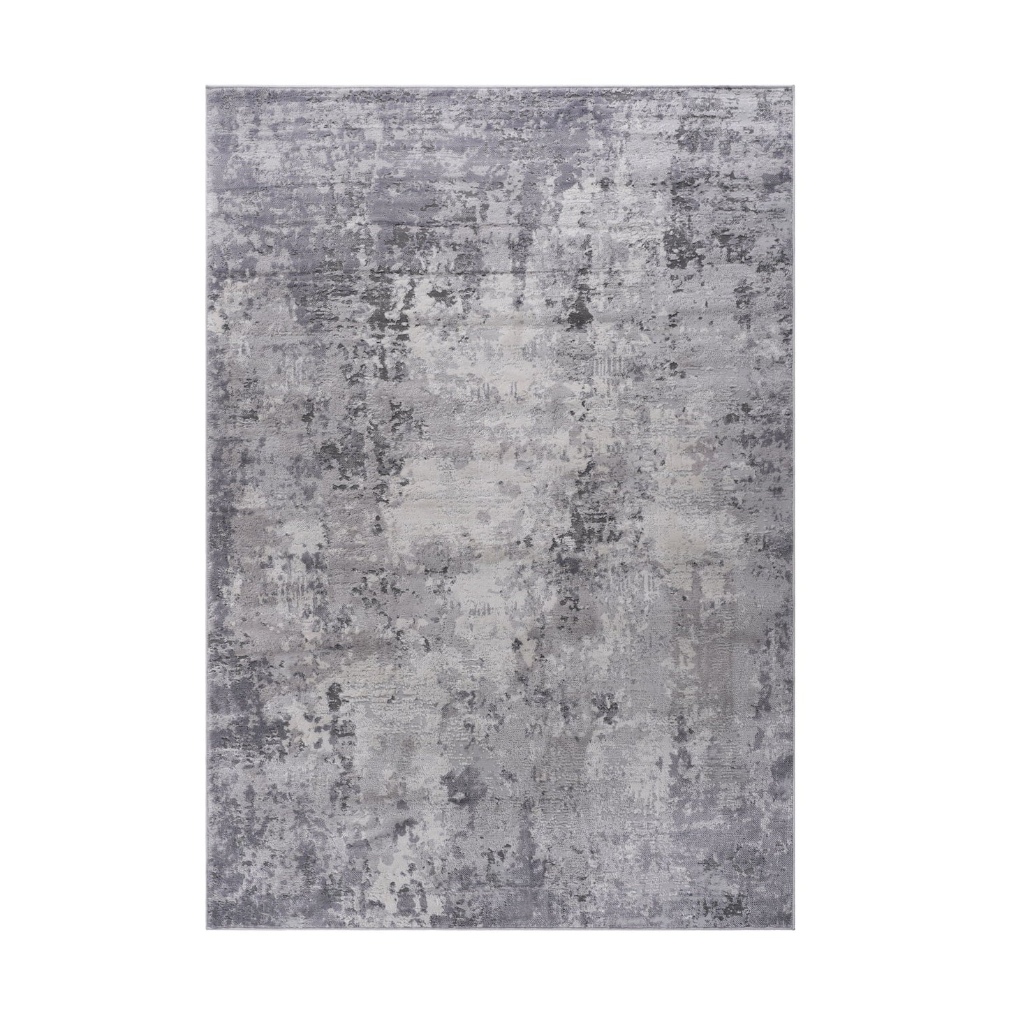 Marfi 6' x 9' Abstract Area Rug - Light Gray