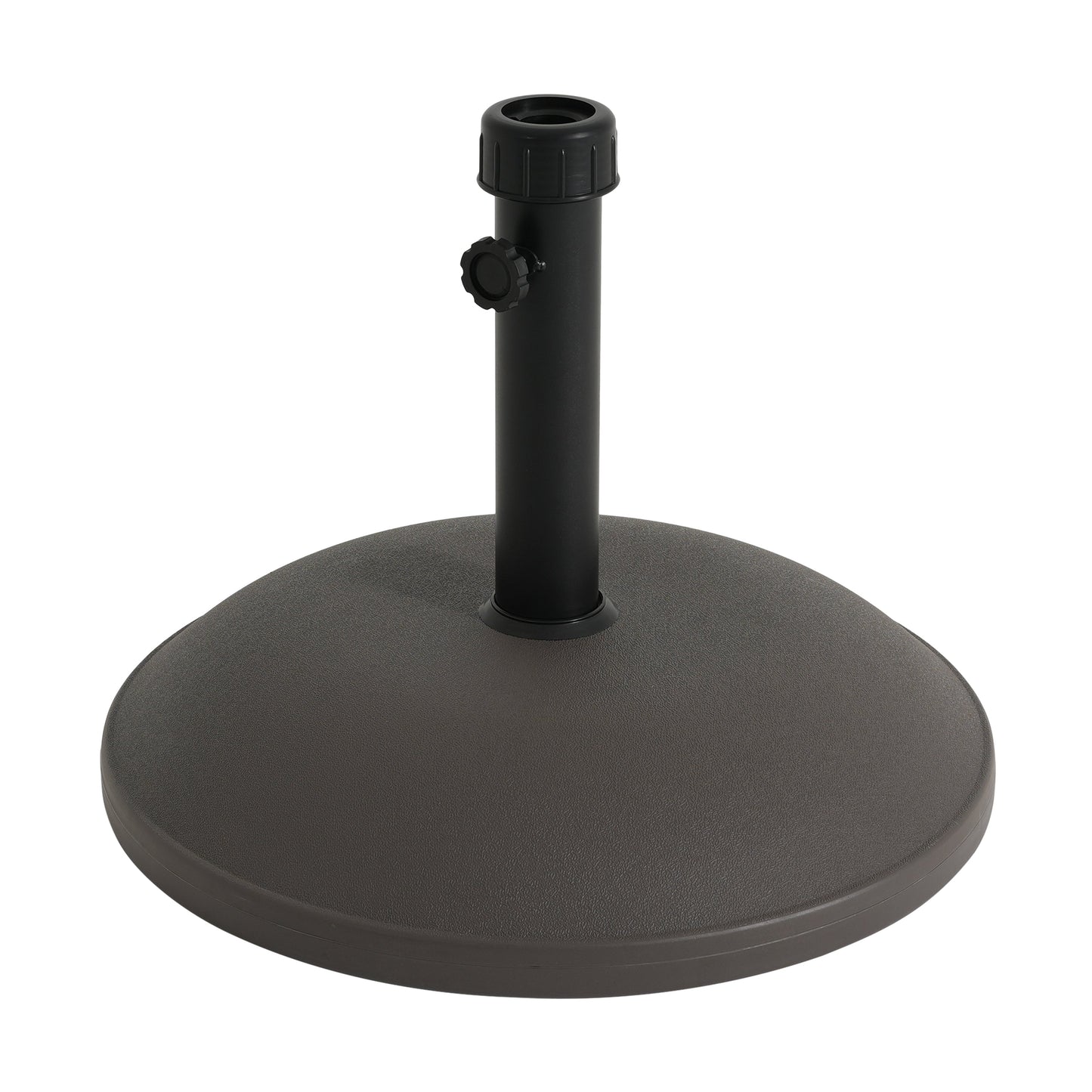 Ander Outdoor 68-Pound Round Umbrella Base - Brown