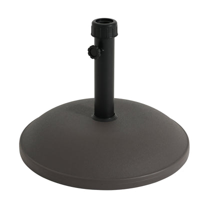 Ander Outdoor 68-Pound Round Umbrella Base - Brown