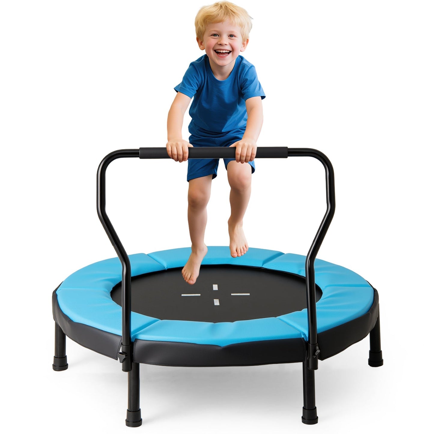 40 Inch Trampoline for Kids Indoor Outdoor Fitness Trampoline