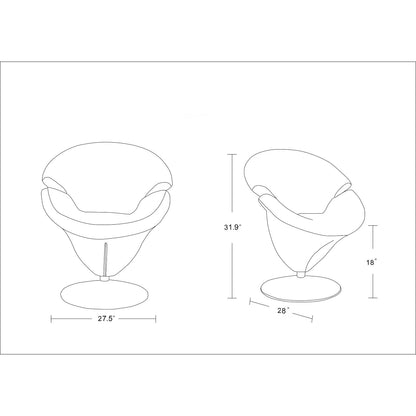 Tulip - Swivel Lounge Chair