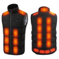 Heated Vest for Men & Women | 23-Zone USB Powered Jacket with 3 Heat Levels