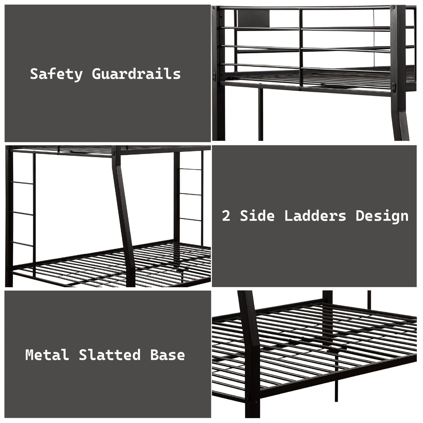 Limbra Spacious Design Double Bunk Bed