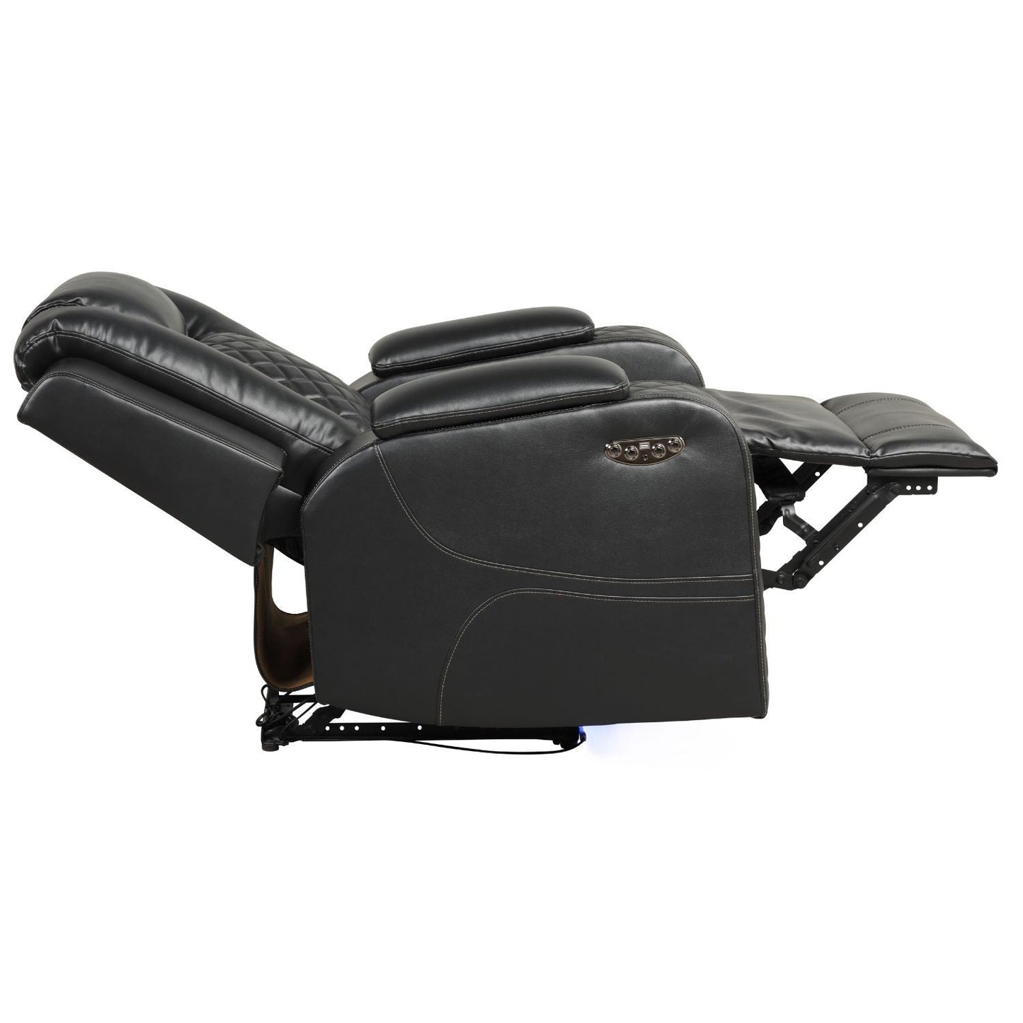 Benz - LED & Power Recliner Chair With Adjustable Headrest