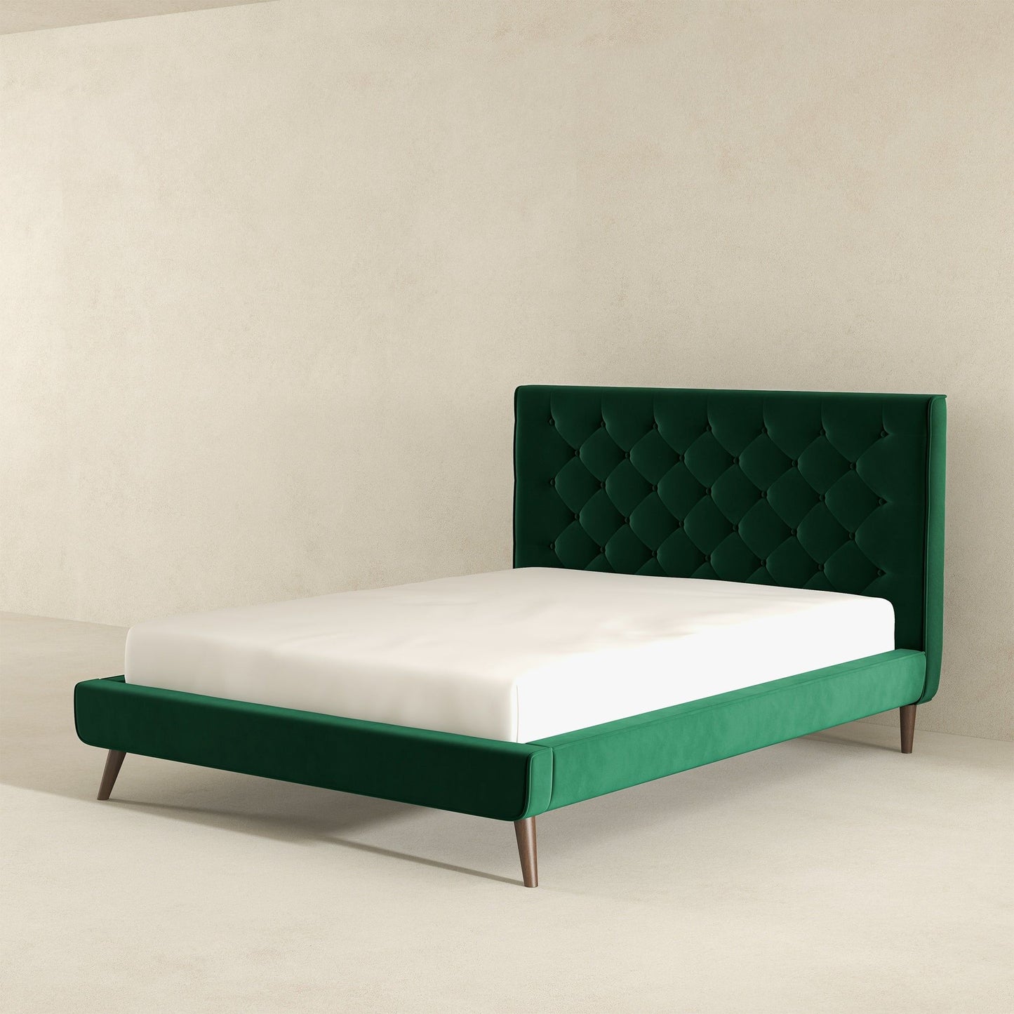 Dillon - Mid-Century Modern Platform Bed