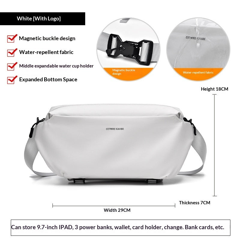 Casual Commuter Shoulder Crossbody Bag For Work