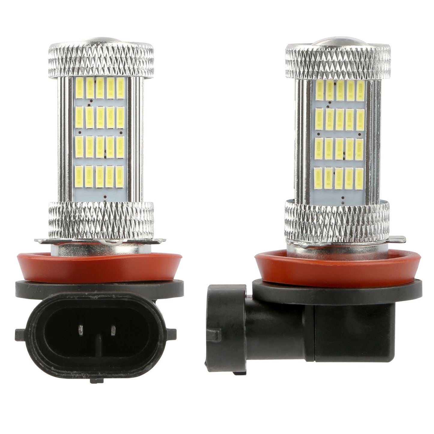 2PCS 800lm H8/H9/ H11 LED Fog DRL Light Bulb IP65 Water-Resistant 360¡ Beam Angle 6000K White