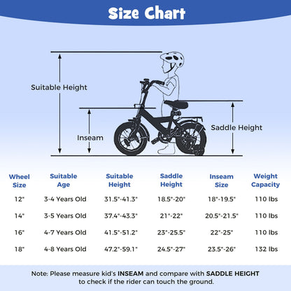 Kids Bike 14-Inch with Removable Training Wheels Navy