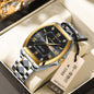 Waterproof Luminous Barrel-shaped Quartz Mens Watch