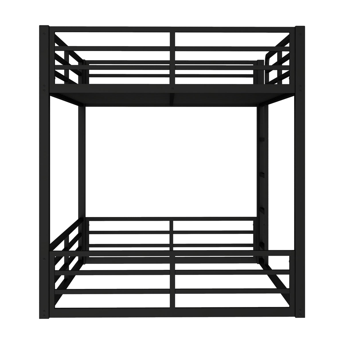 Metal Bunk Bed, Full XL Over Full XL Frame