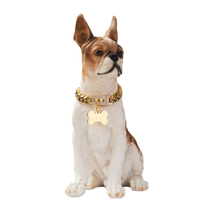 10mm Pet Dog Collar - Comfortable Neck Strap for Small Dogs Adjustable Safety Leash Attachment