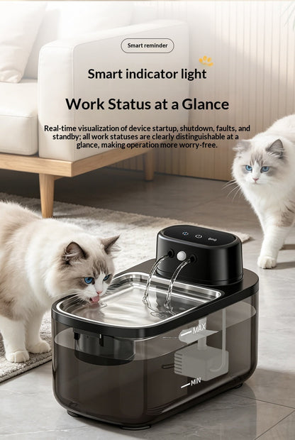 Wireless Smart Sensor Pet Water Fountain