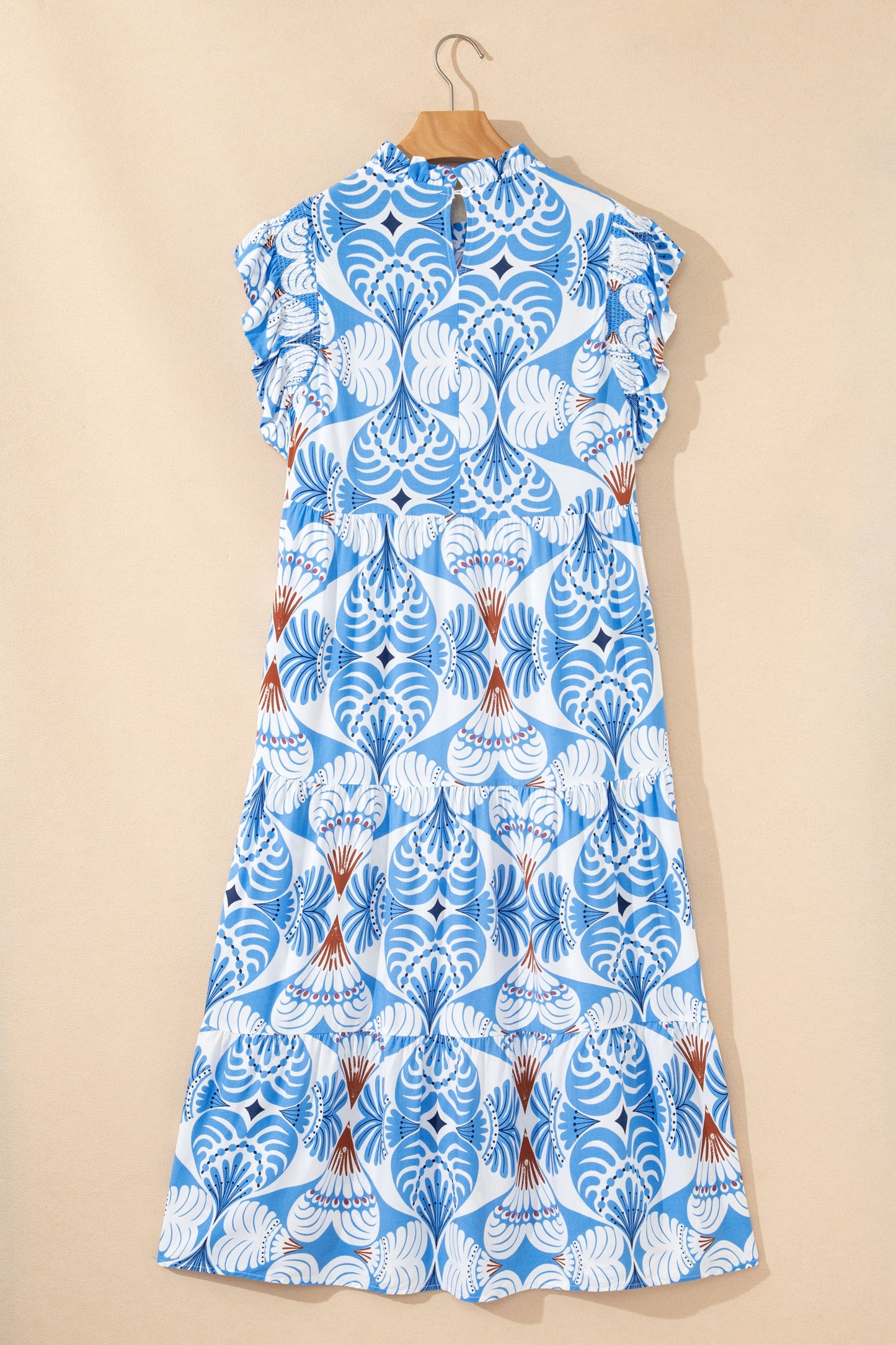 Whitley Sleeve Vacation Long Dress
