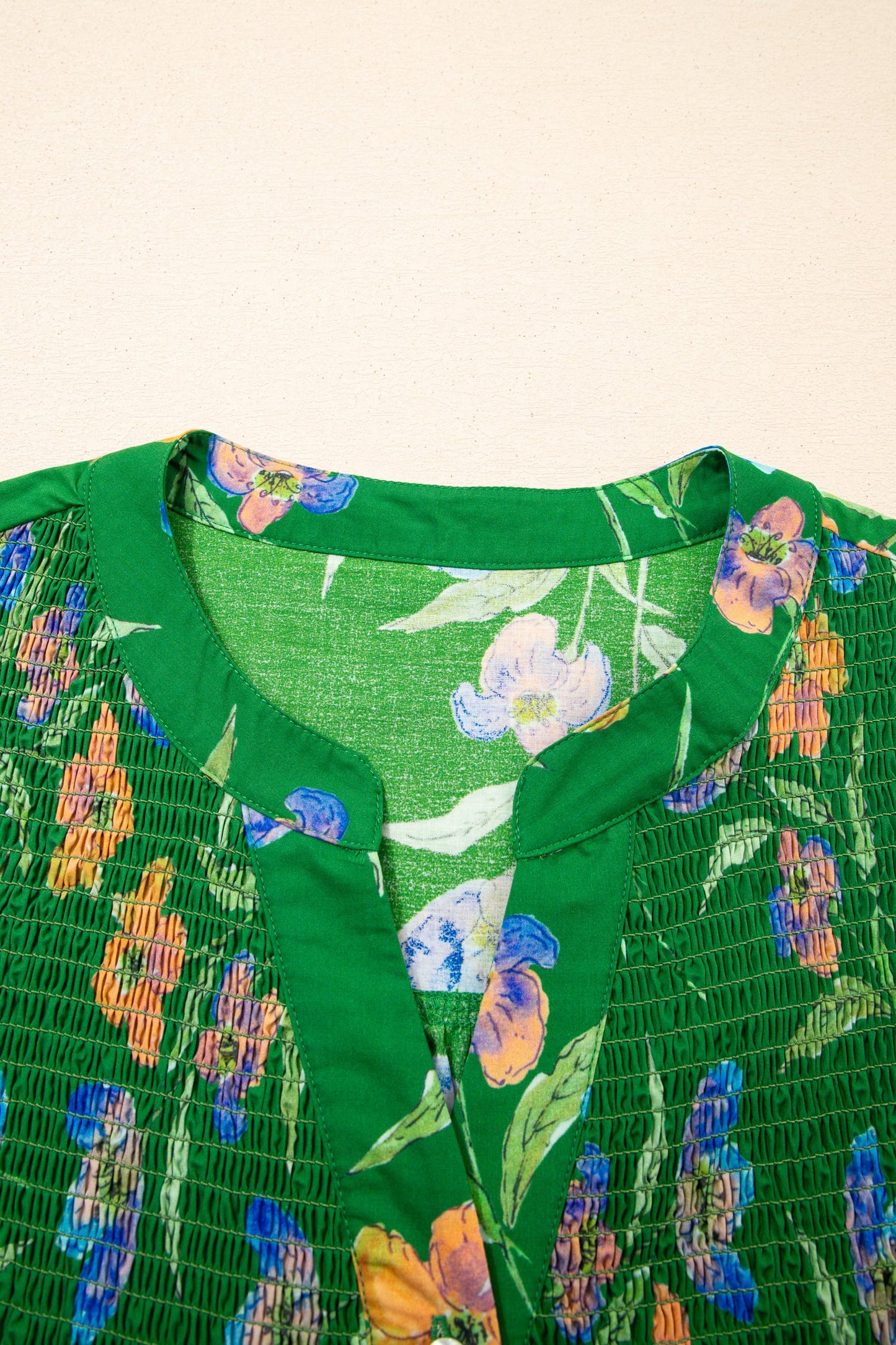Keilani Short Sleeve Floral PLUS Top