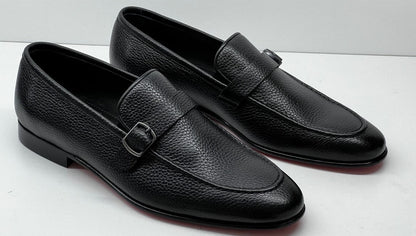 C Collection Deerskin Loafer - Black