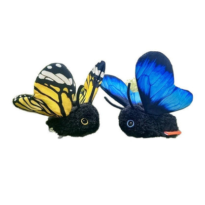 Simulation Butterfly Automatic Cat Teaser Consumes Physical Strength