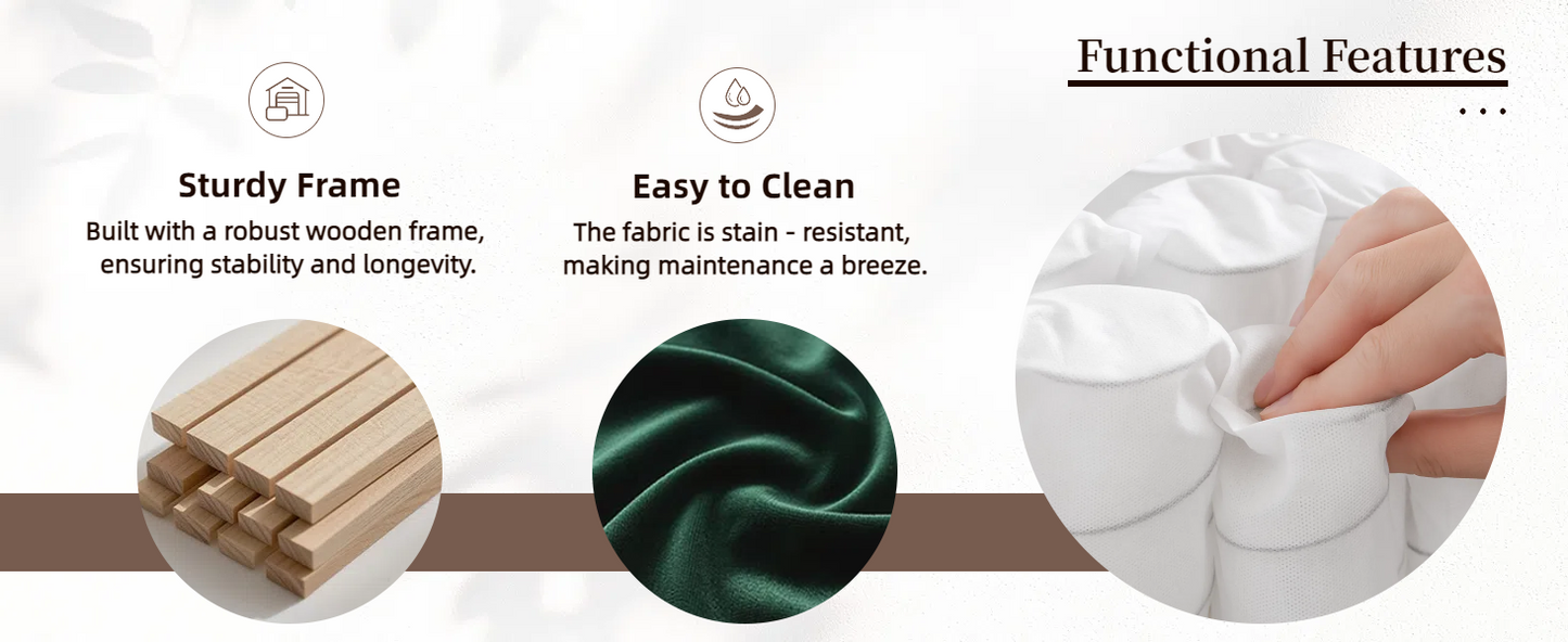 FX-P18-RG2(SOFA) Luxury Emerald