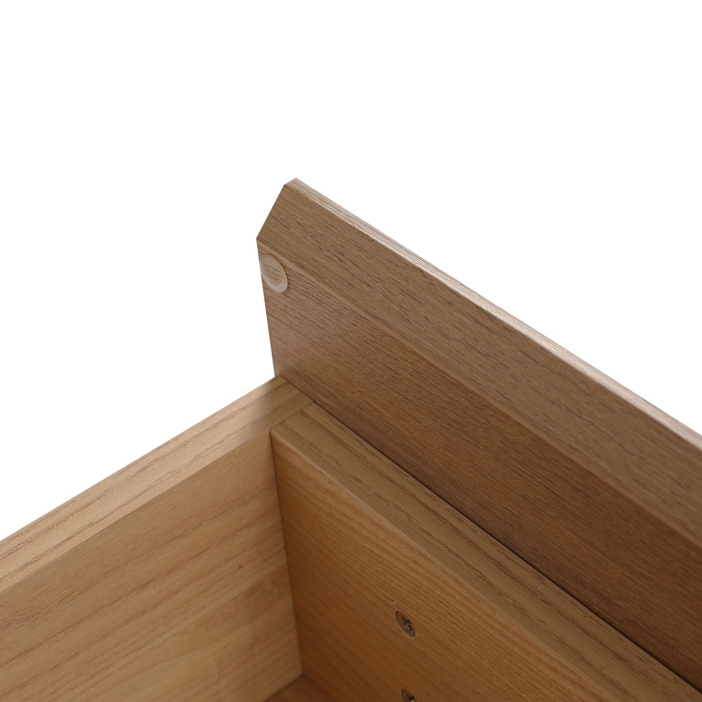 Wall Mounted Bathroom Vanity With Resin Sink And Soft Close Drawer In Imitative - Imitative Oak