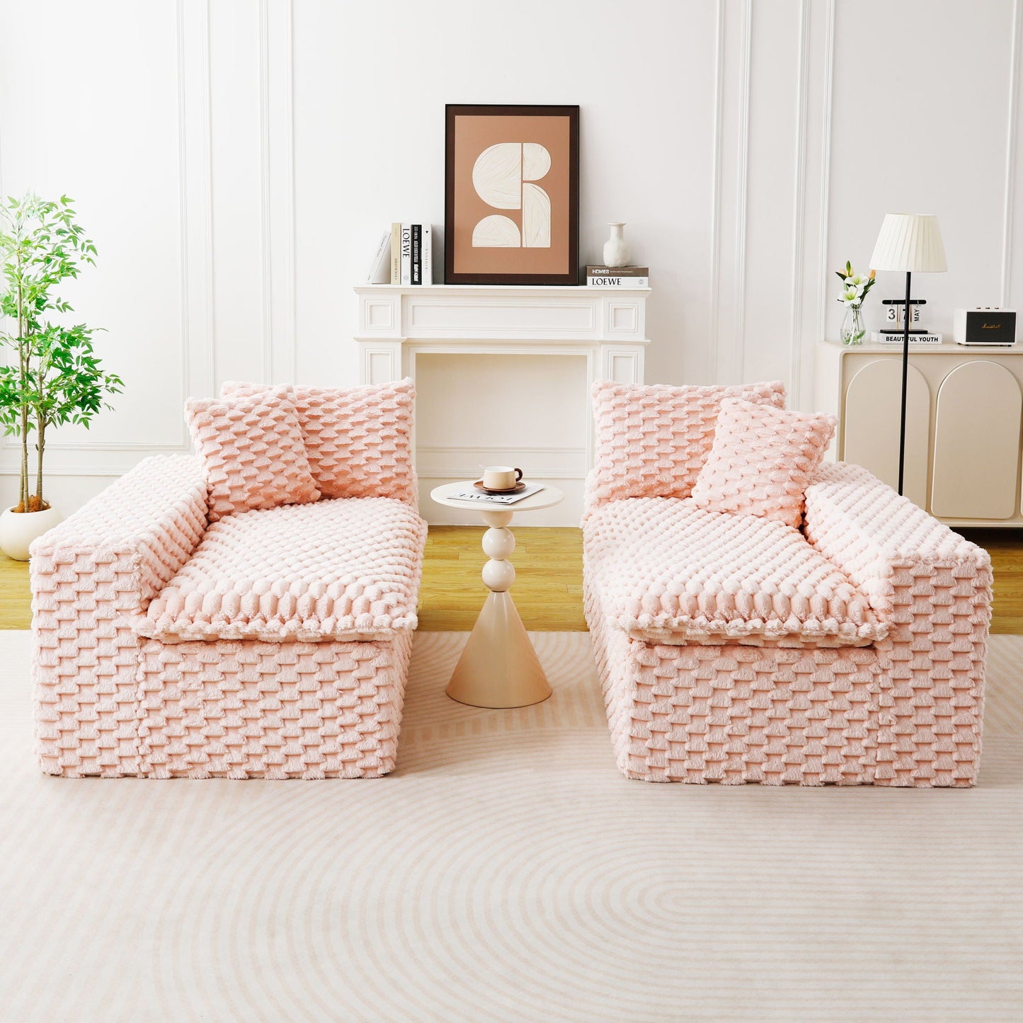 Multifunctional Sofa, Side-By-Side Or Facing Each Other