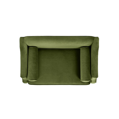 Paloma 35.5" Dog Sofa Bed - Medium in Olive