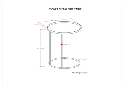 Monet - Metal Table