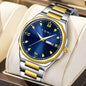 Simple Diamond Encrusted Quartz Watch Fashionable