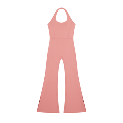 Loki & Ivy Women’s Halter Flared Jumpsuit