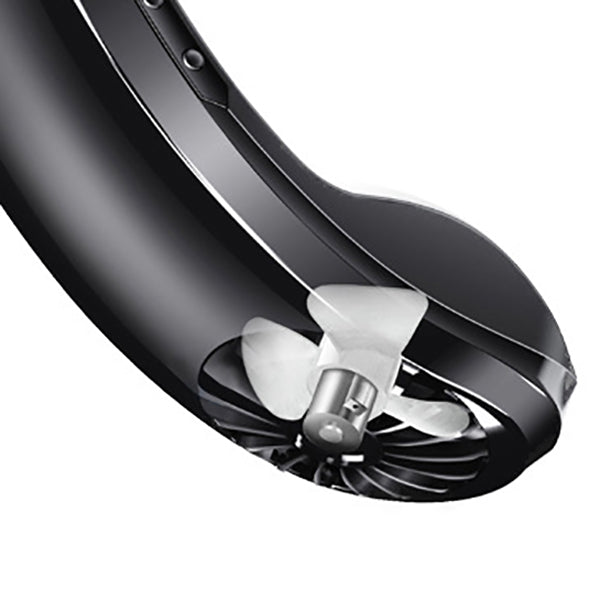 Portable sports phone Bluetooth music neck fan