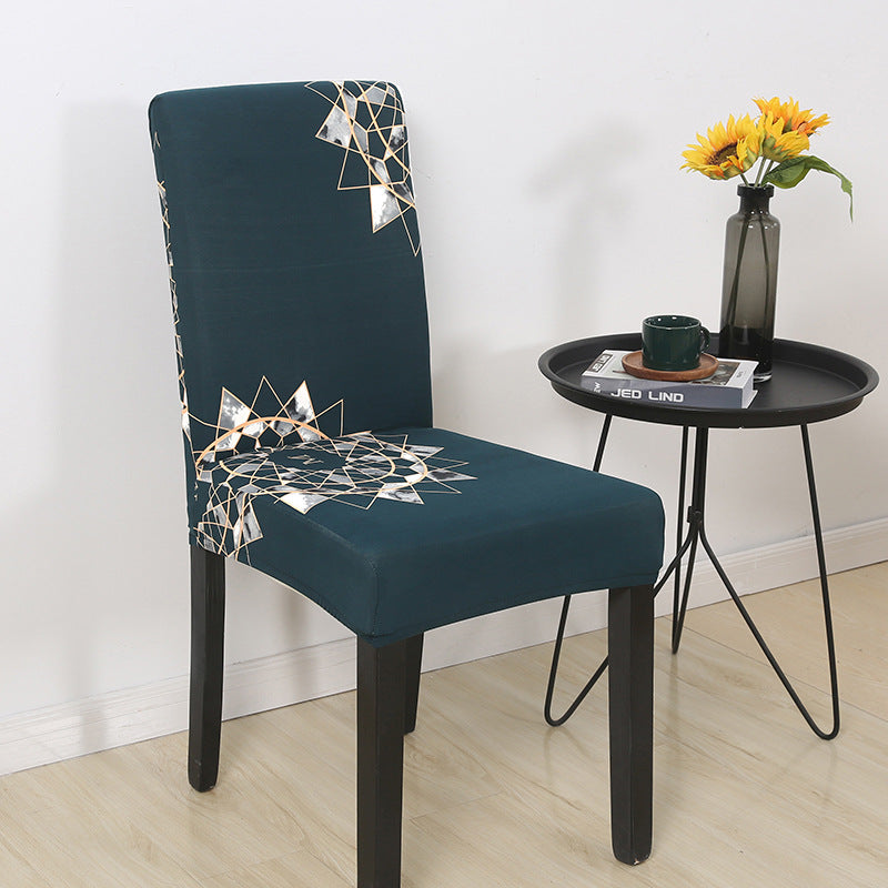 One-piece elastic chair cover computer seat cover