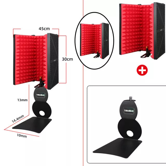 Studio Microphone Windscreen for Enhanced Sound Clarity and Wind Noise Reduction